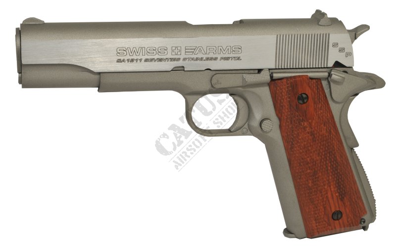 Swiss Arms air pistol 1911 Seventies 4,5mm CO2 GBB  