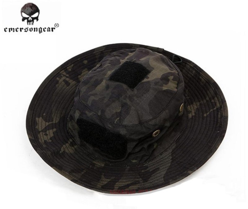 Camouflage hat Boonie Emerson Multicam black 