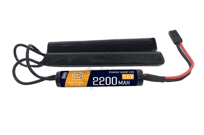 Airsoft battery NiMH 9,6V 2200mAh split Tamiya BlueMax  