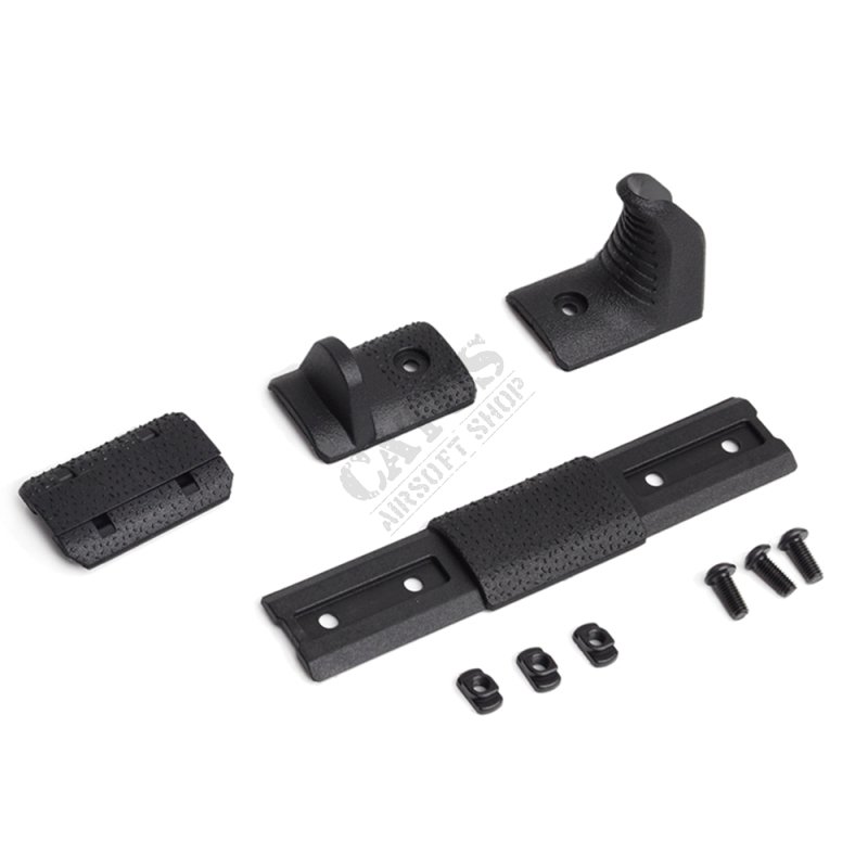 Airsoft cap and hand stop for Keymod/M-Lok Hand Stop Kit MP Black 