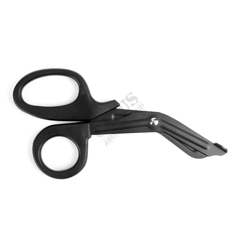 Medical Scissors Curved Metal Black
