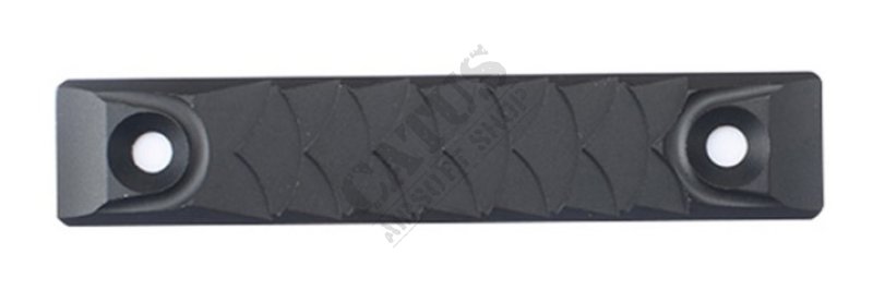 Airsoft cap for Keymod/M-lok rail RS CNC short Metal Black Type DR 