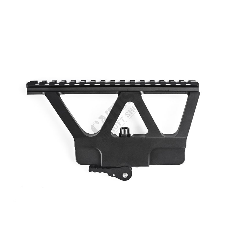 Airsoft mount for rifle scope CNC AK47/AK74 Metal Black 
