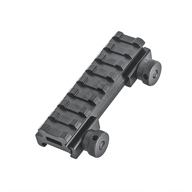 Airsoft mount 0,5 Inch 8 slot Metal Black 