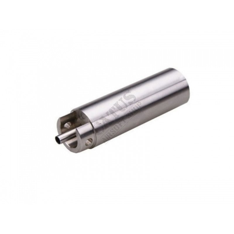 Airsoft cylinder with integrated CNC cylinder head for V2 SHS  