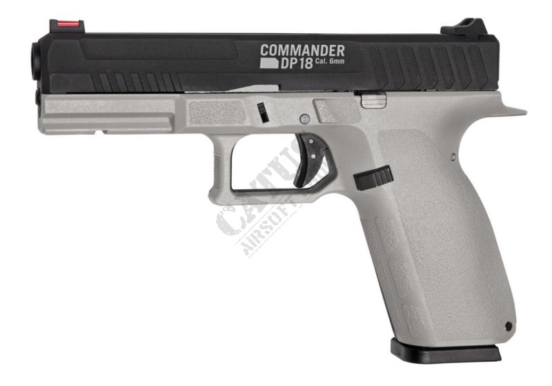 ASG airsoft pistol GBB Commander DP18 DT Co2 Grey 