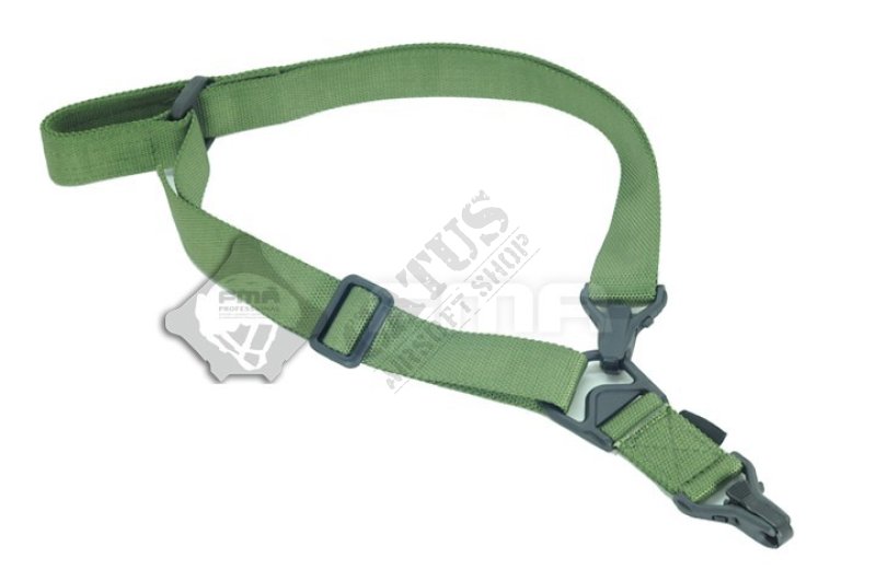 Tactical gun strap single and double point FS3 FMA Oliva 