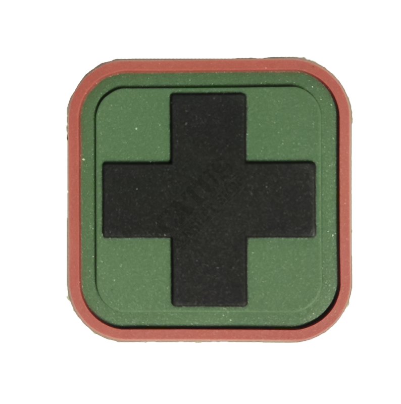 MEDIC Emerson patch Olive-Red 