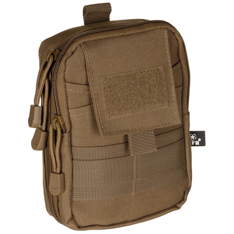 Tactical pouch EDC with MOLLE MFH Tan 
