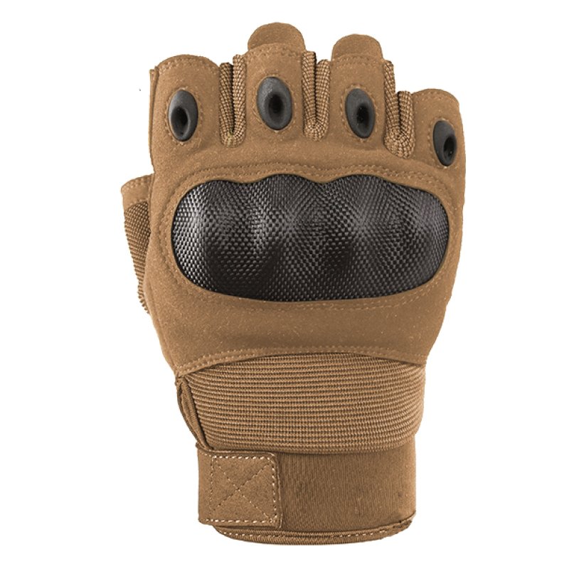 Half Finger Emerson Tactical Gloves Tan L