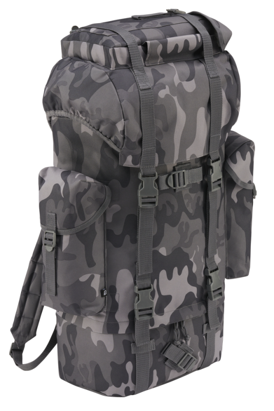 Tactical backpack Nylon 65L Brandit Gray Camo 