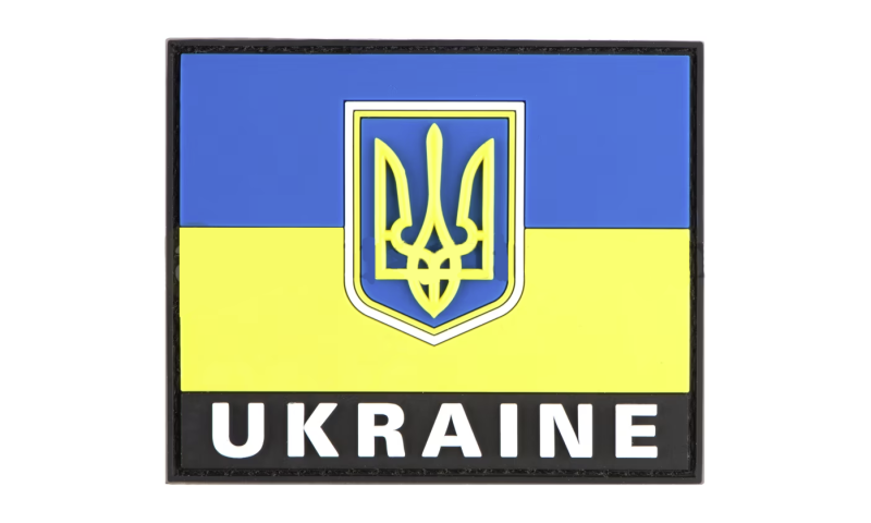 Velcro patch 3D flag Ukraine JTG Multicolor 