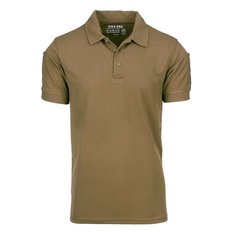 T-shirt Tactical polo Quick Dry 101 INC Coyote S
