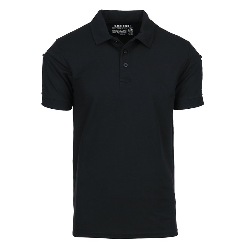 T-shirt Tactical polo Quick Dry 101 INC Black
