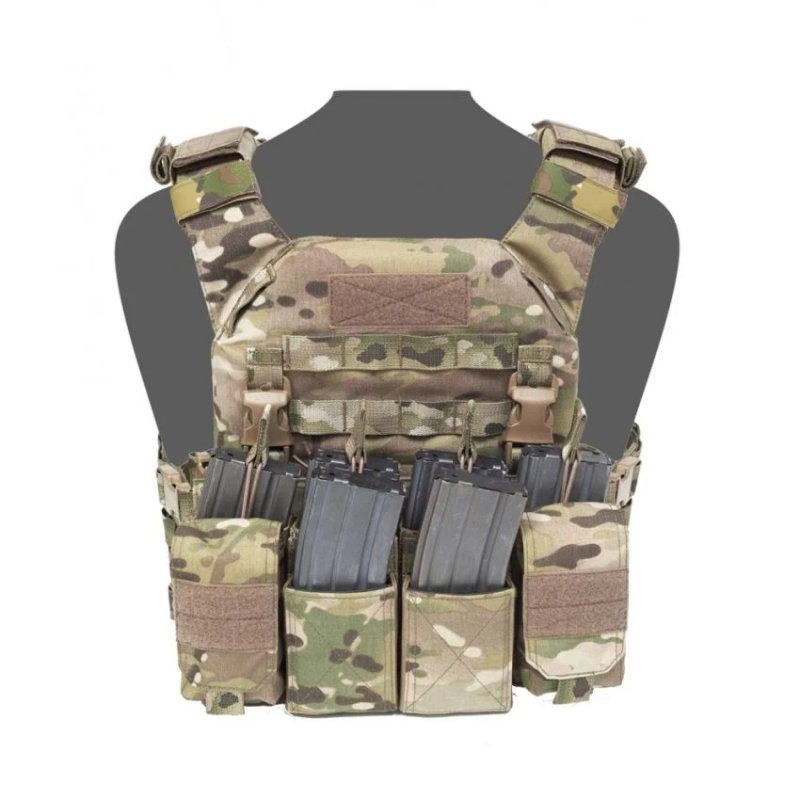 Tactical Vest RPC PCR Recon Plate Carrier Combo with Pathfinder Chest Rig Warrior Multicam 
