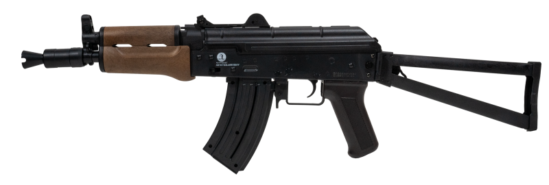 Kalashnikov manual AKS-74U Spring ABS CyberGun black - brown